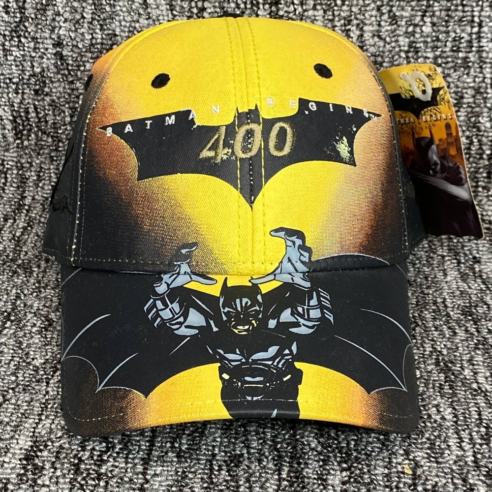 NWT Vintage 2005 NASCAR Batman Begins 400 Hat Michigan International Speedway